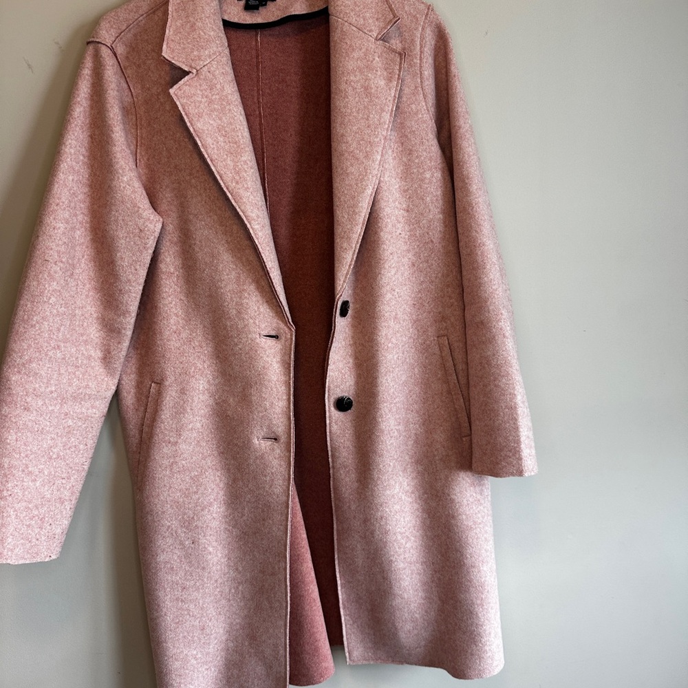 Only Women's Pink wool blend Coat